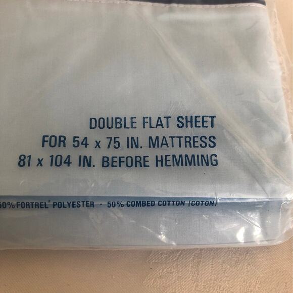 Vintage Pacific Mills Double Flat Sheet - Picture 2 of 4